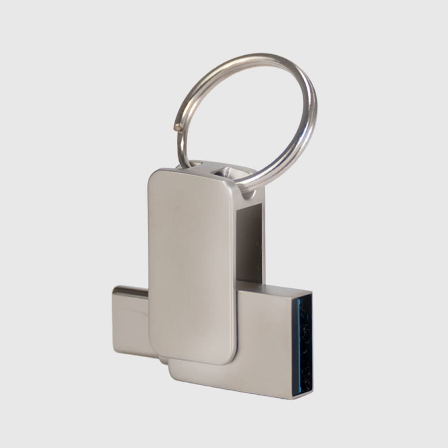 USB 3.0 Mini-Pendrive «Giro» de Acero inoxidable 16GB 4