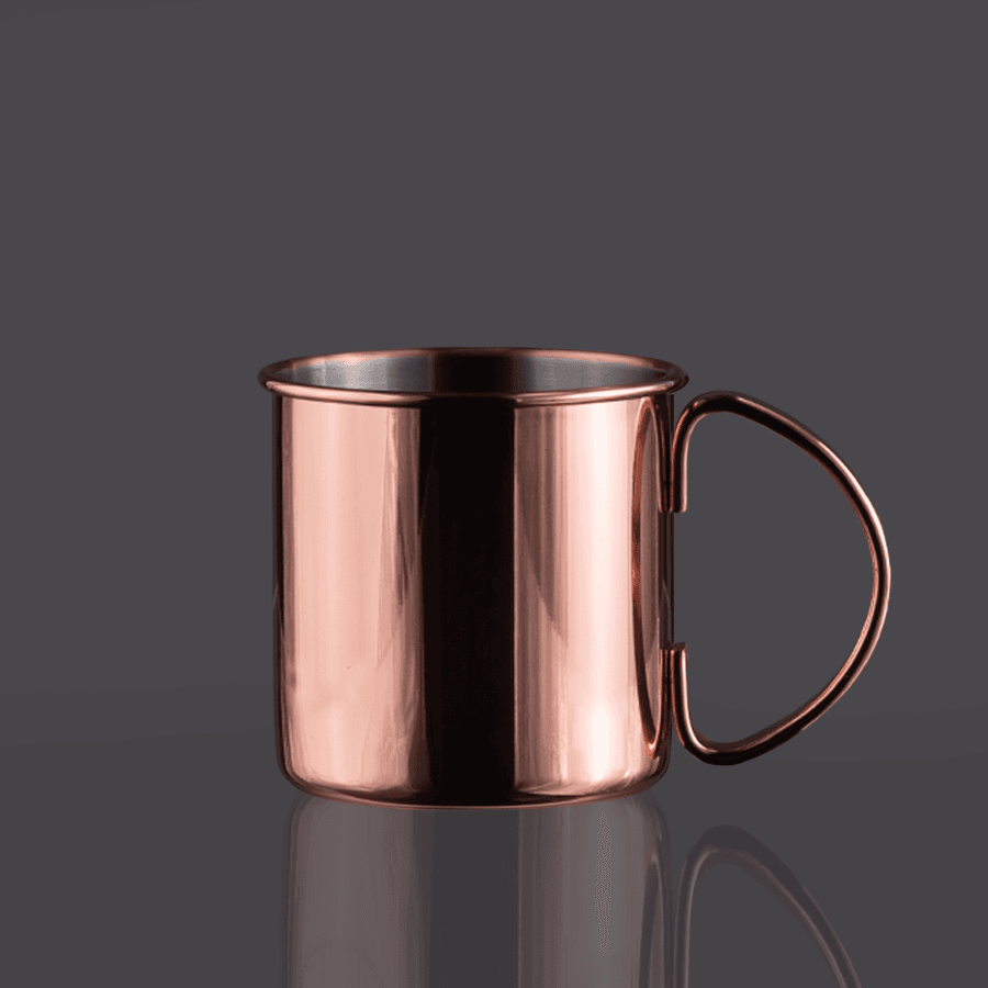Tazón metálico Encobrizado «COPPER» 1/2 L 2