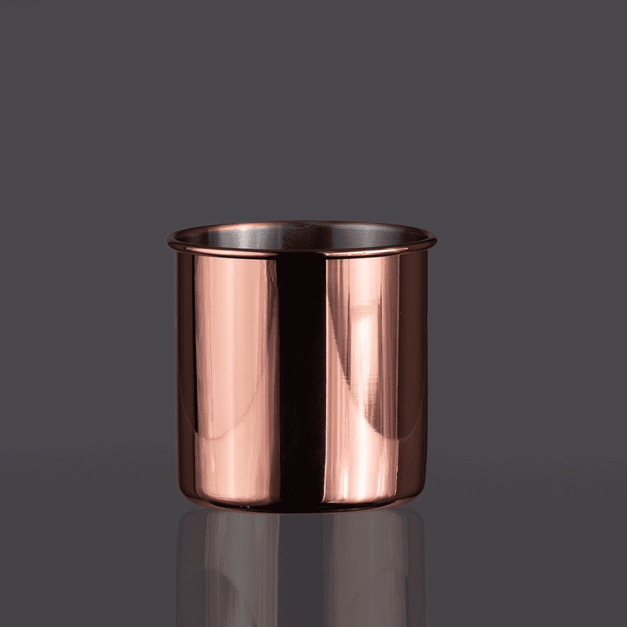 Tazón metálico Encobrizado «COPPER» 1/2 L 5