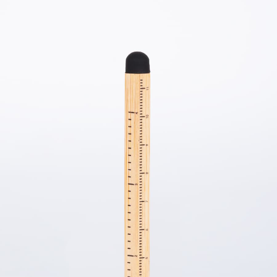 Lápiz de Bamboo con punta Tungsteno, Puntero Touch-Screen y regla de medir 5