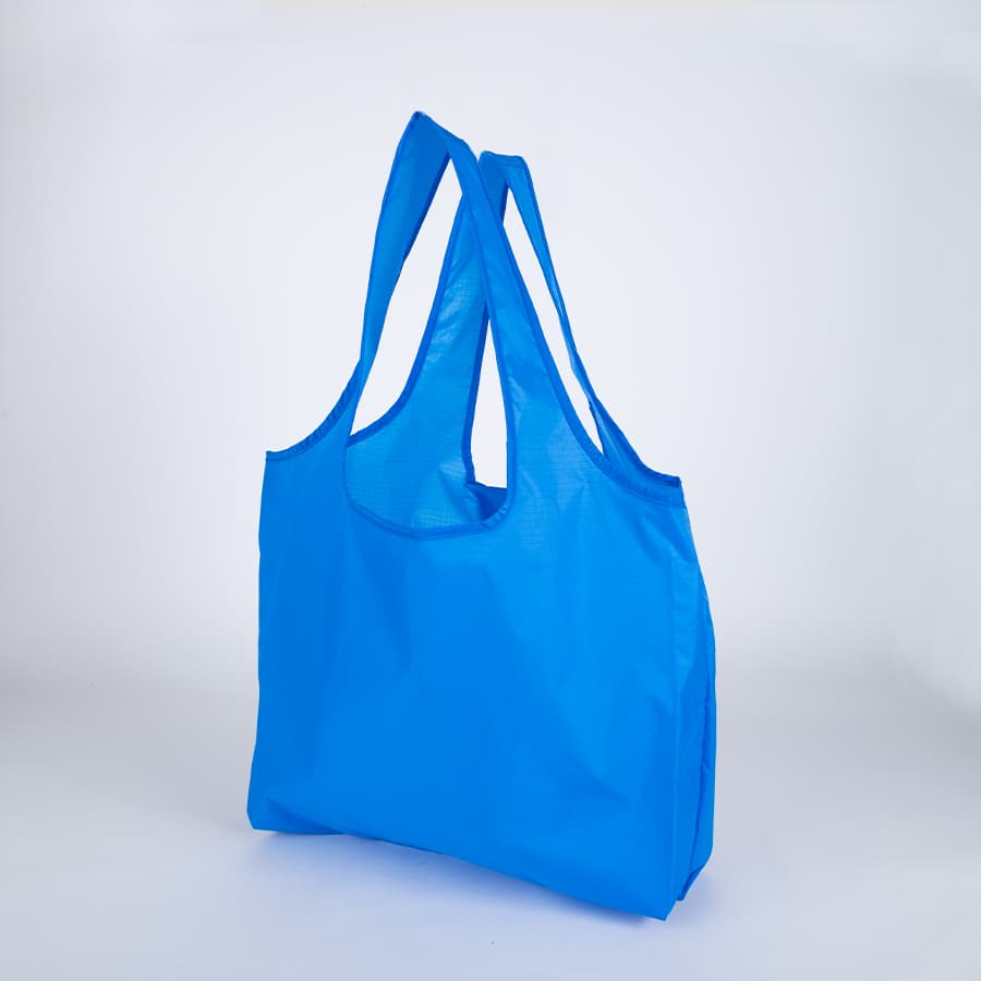 Bolsa plegable de compras en tela reciclada RPET 15L 4
