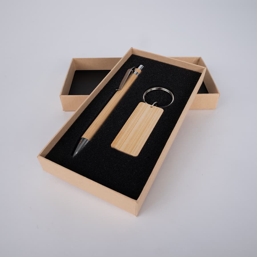 Set de Regalo ecológico «ELAIN» bamboo. 2