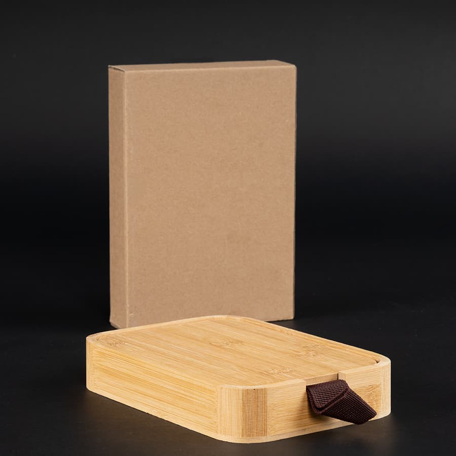 Caja organizadora de Bamboo con espejo «ANNA» 3