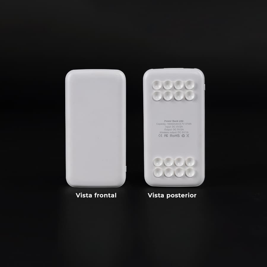 Cargador Power Bank Ventosas 10000mAh 3