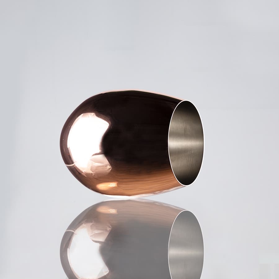 Vaso encobrizado para vino «EGG» 570cc 5
