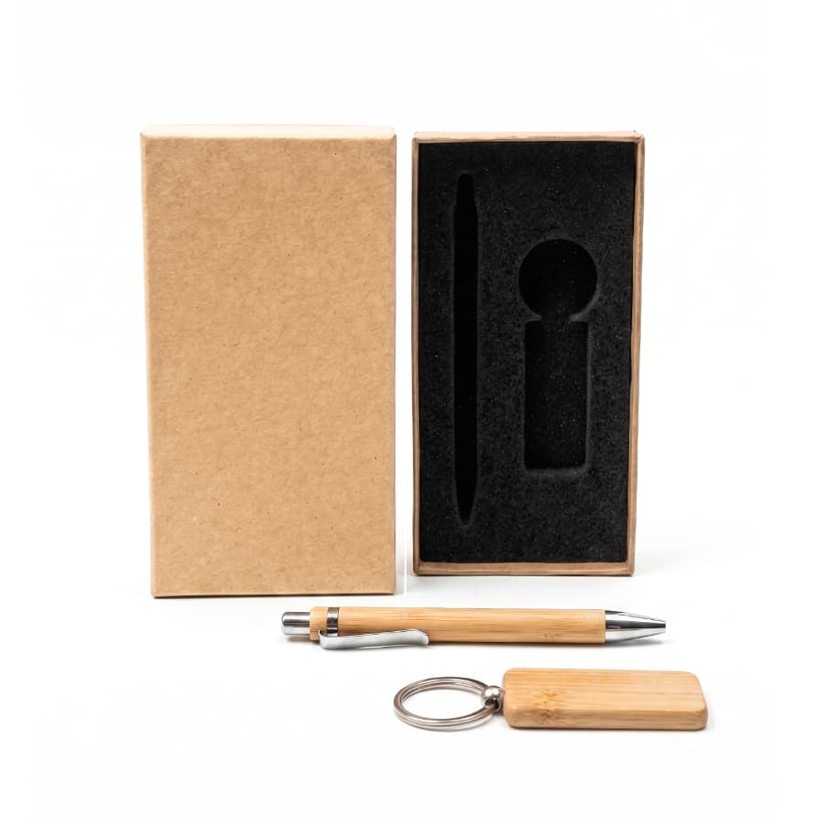 Set de Regalo ecológico «ELAIN» bamboo.
